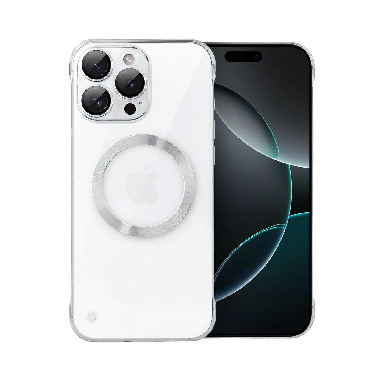 Etui do iPhone 16 Pro MagSafe Luxury Protect Lite, hybrydowa ochrona kamery, przeźroczyste