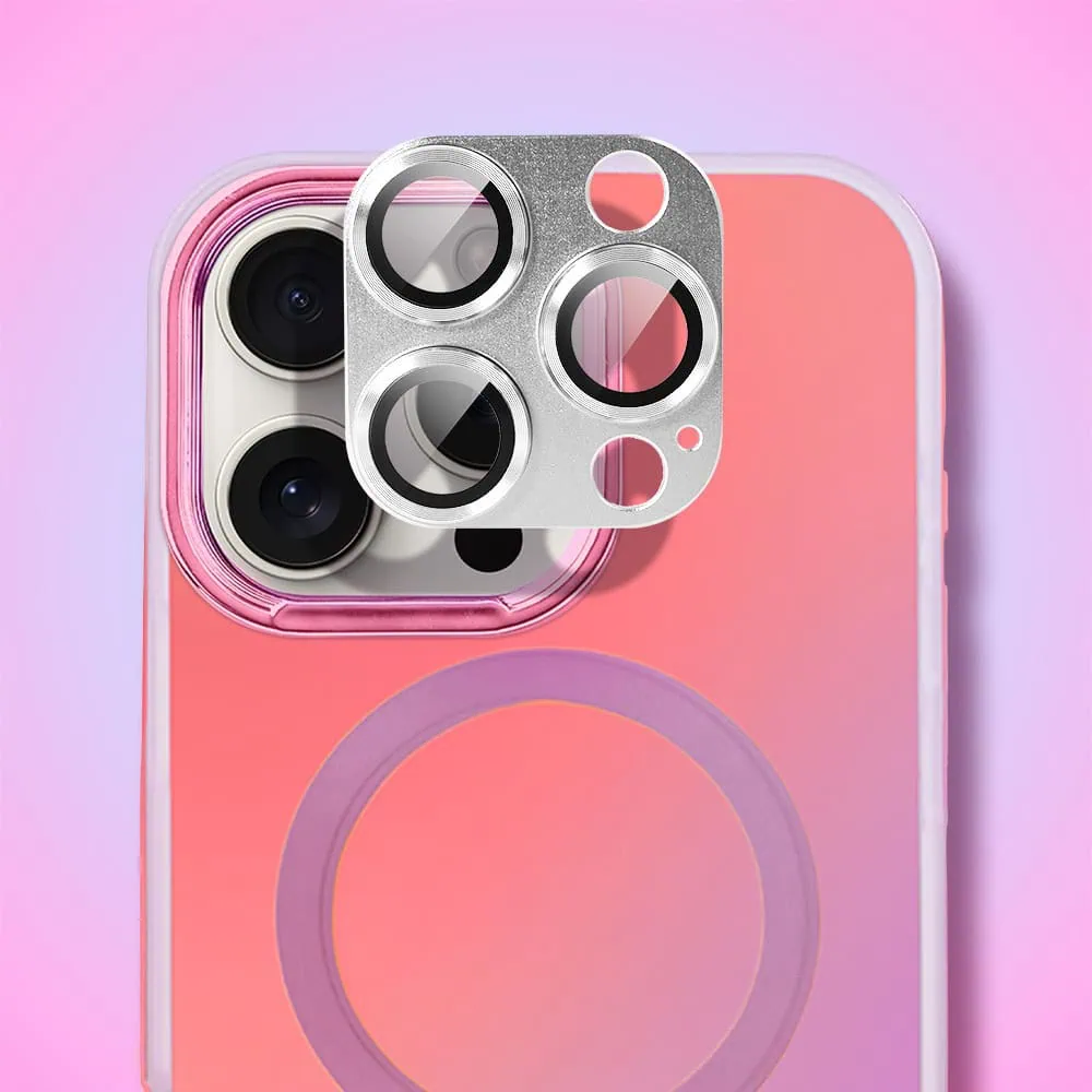 Etui do iPhone 16 Pro MagSafe Miami Vibe, głęboki mieniący się kolor, różowe ombre (OUTLET)