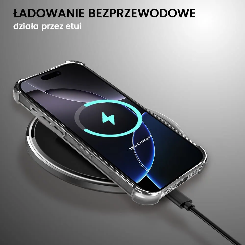 Etui do iPhone 16 Pro MagSafe Luxury Anti-Shock Lens Protect, czarne