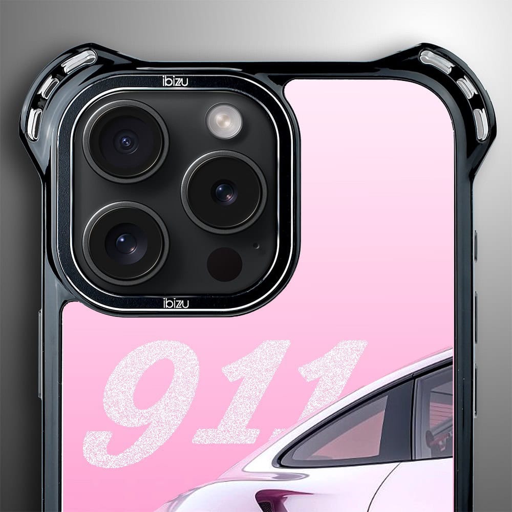 Etui do iPhone 16 Pro Max, Ibizu DropGuard Ultra z MagSafe, TechDrive, 911 różowe