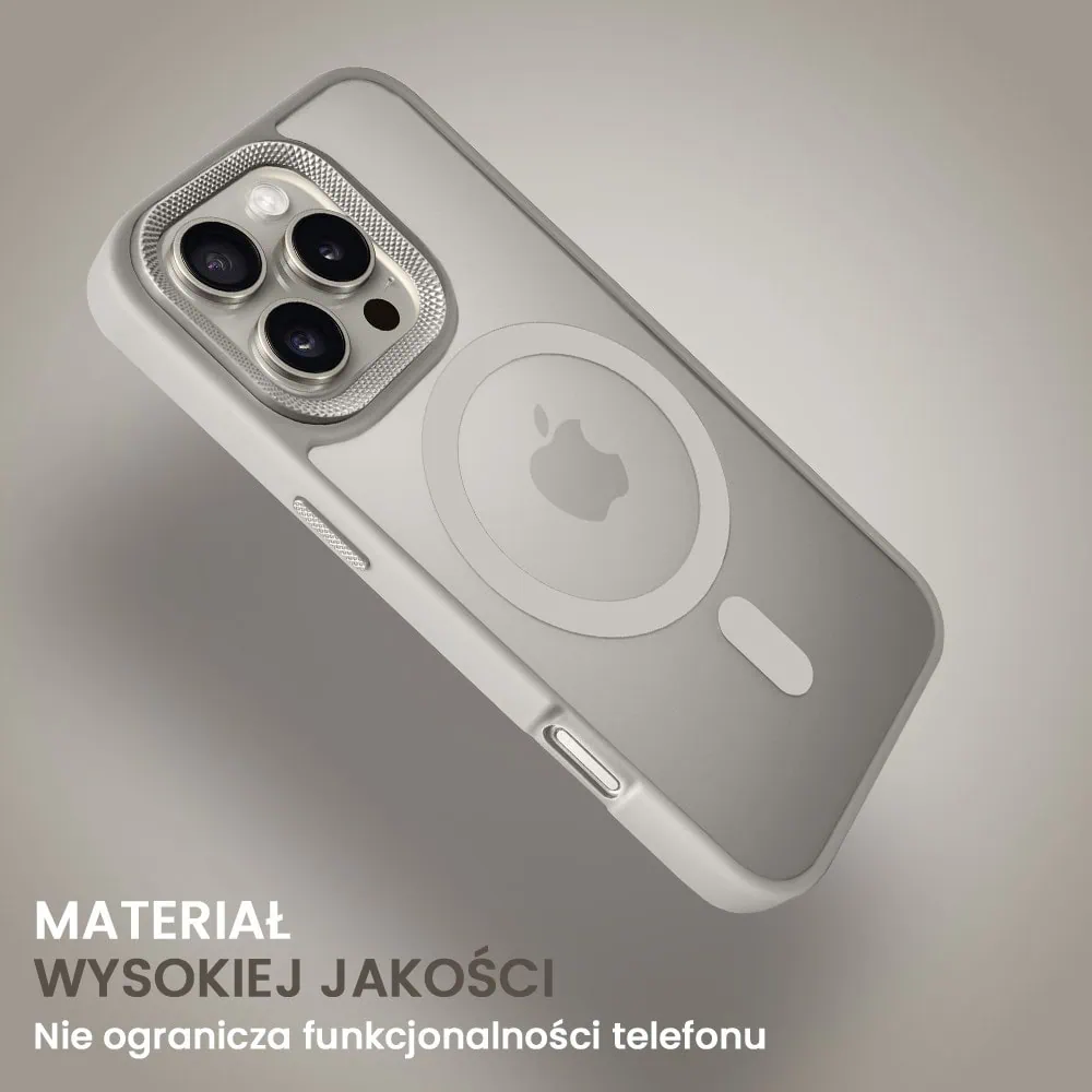 Etui do iPhone 16 Pro Max Color Flush Frame z MagSafe, tytanowe (OUTLET)