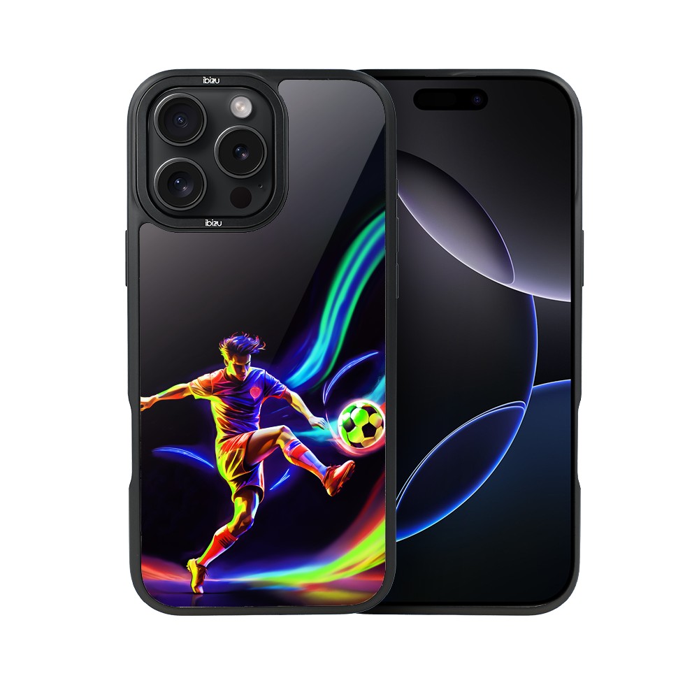 Etui do iPhone 16 Pro Max IBIZU DropGuard Matt z MagSafe, #ElectroMove, W rytmie piłki nożnej