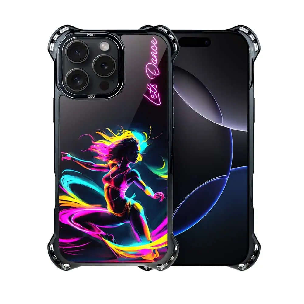 Etui do iPhone 16 Pro Max, Ibizu DropGuard Ultra z MagSafe, #ElectroMove, Taneczny rytm