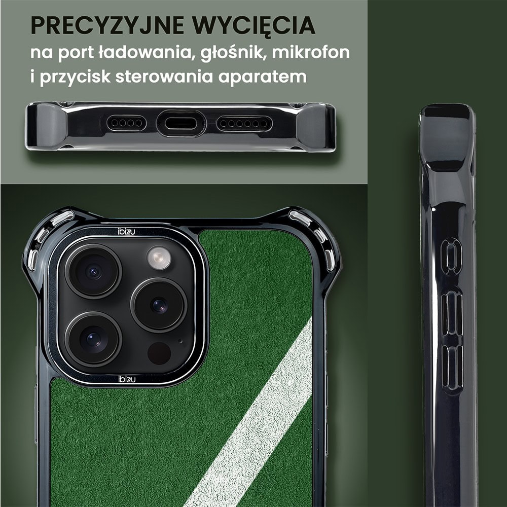 Etui do iPhone 16 Pro Max, Ibizu DropGuard Ultra z MagSafe, #Move, Przy boisku