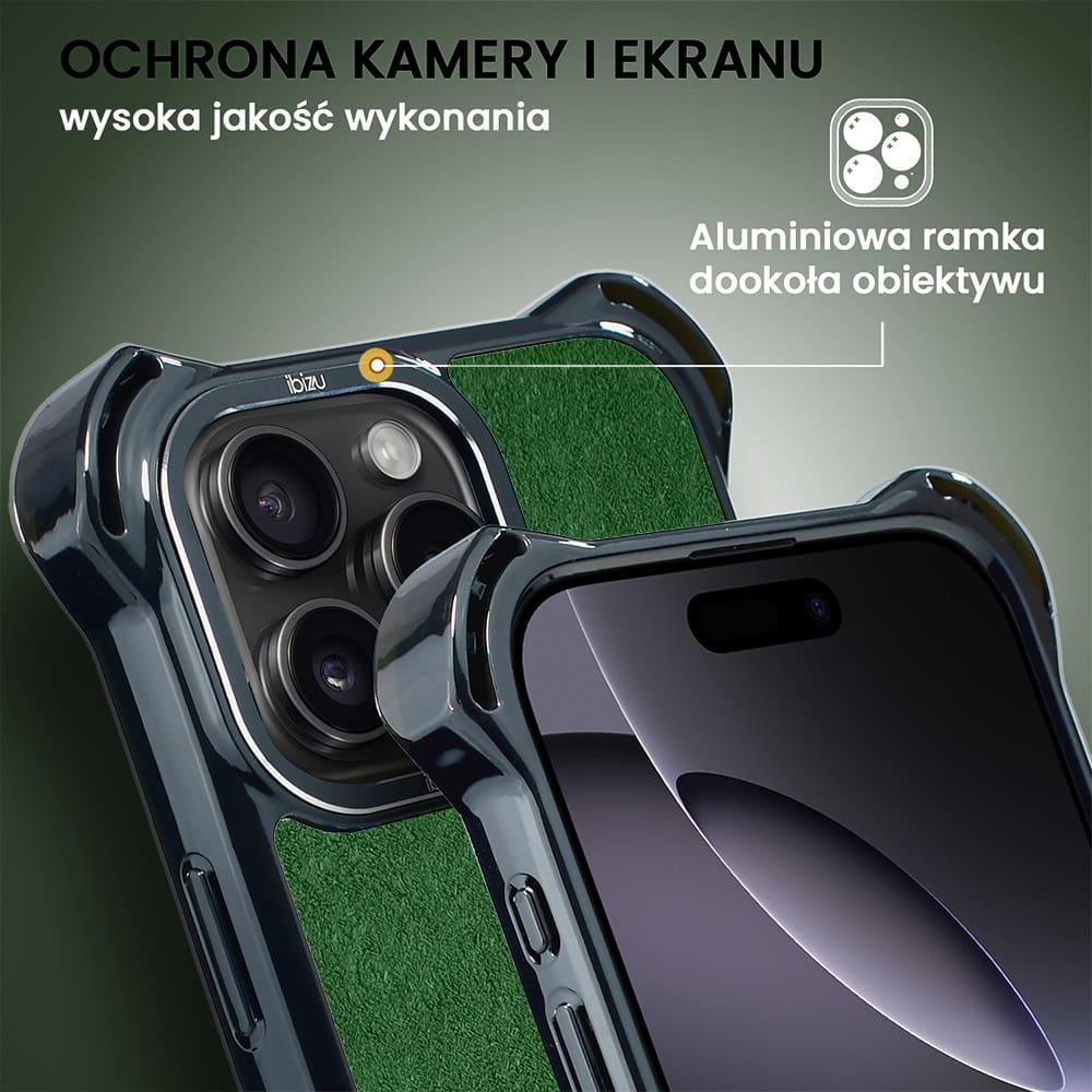 Etui do iPhone 16 Pro Max, Ibizu DropGuard Ultra z MagSafe, #Move, Przy boisku