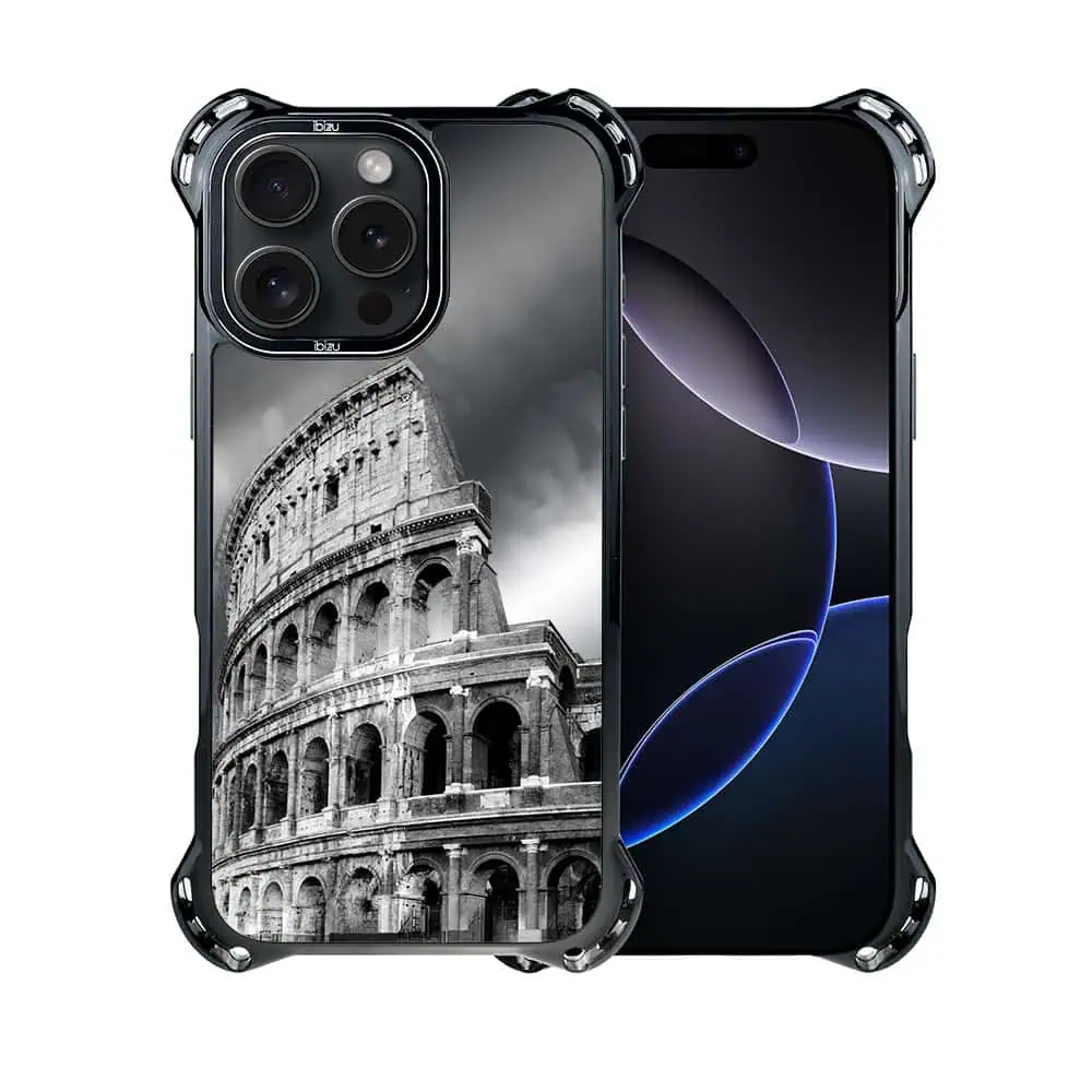 Etui do iPhone 16 Pro, Ibizu DropGuard Ultra z MagSafe, Noir City, Koloseum