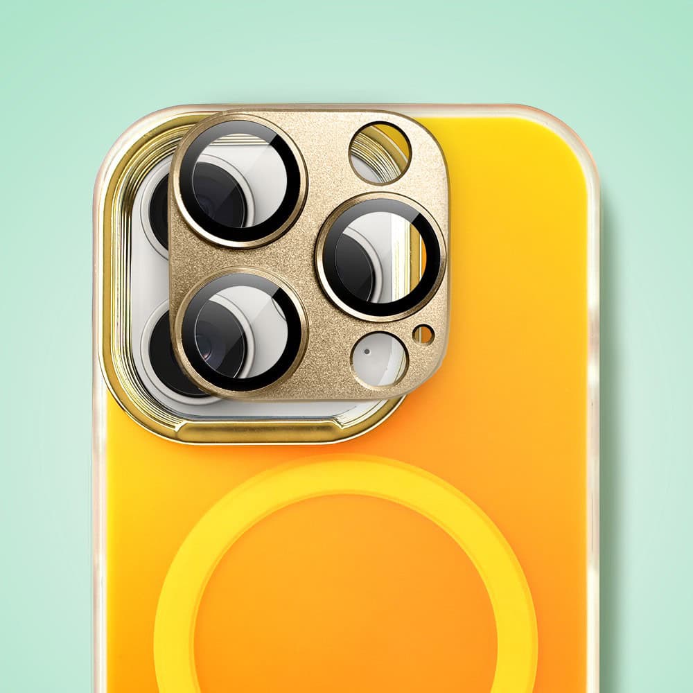 Etui do iPhone 16 Pro Max MagSafe Miami Vibe, głęboki mieniący się kolor, słoneczna poświata i złote akcenty (OUTLET)