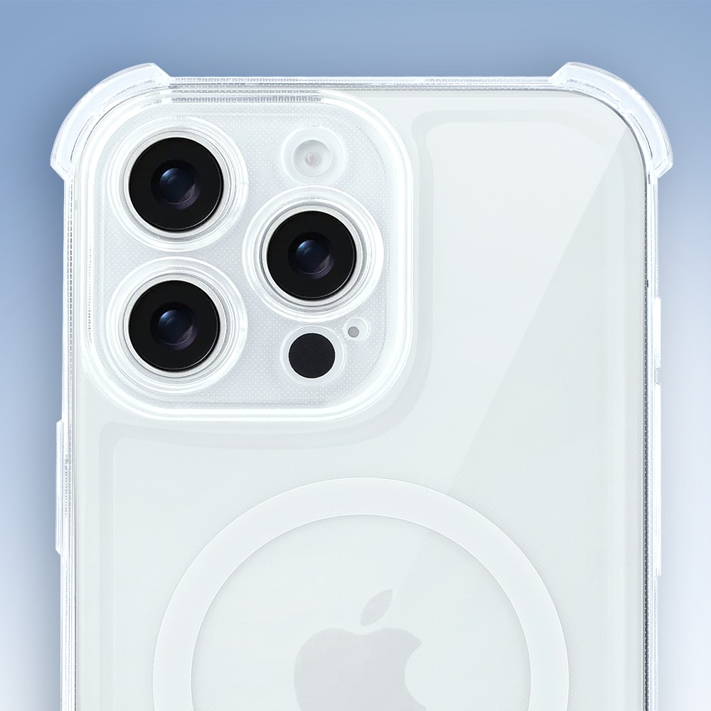 Etui do iPhone 16 Pro Magsafe Luxury Anti-Shock Lens Protect, przeźroczyste