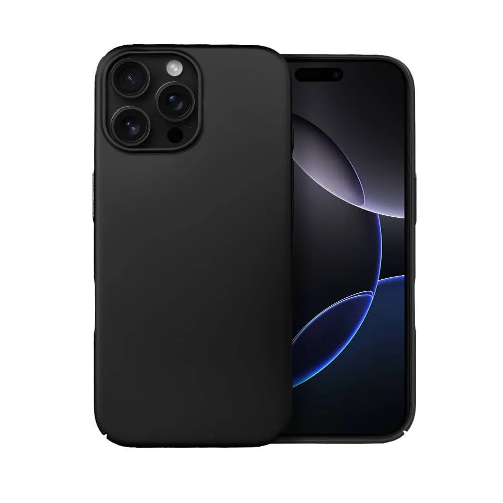 Etui do iPhone 16 Pro Skin Matt satynowe ultra cienkie, czarne