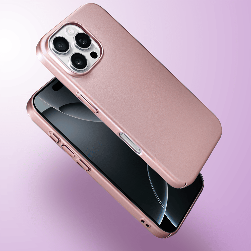 Etui do iPhone 16 Pro Max Skin Matt satynowe ultra cienkie, różowe