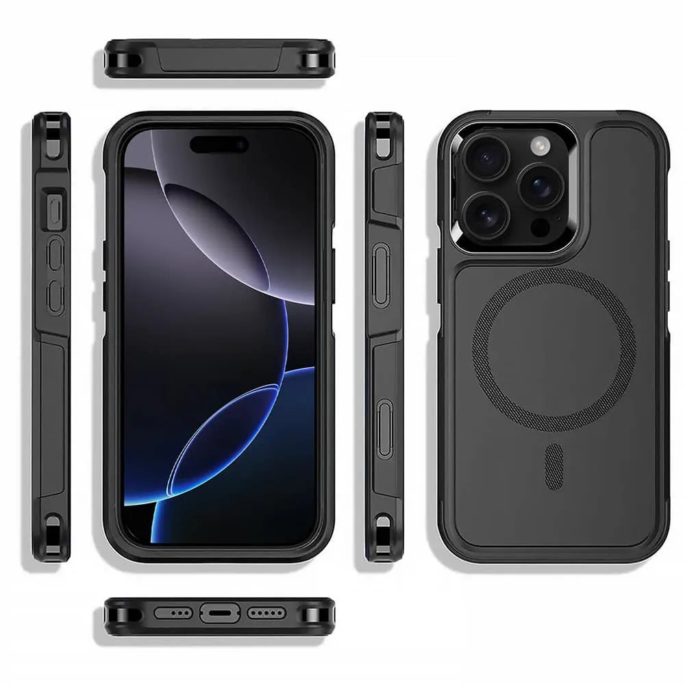 Etui do iPhone 16 Pro Smart Armor Pancerne z MagSafe, czarne
