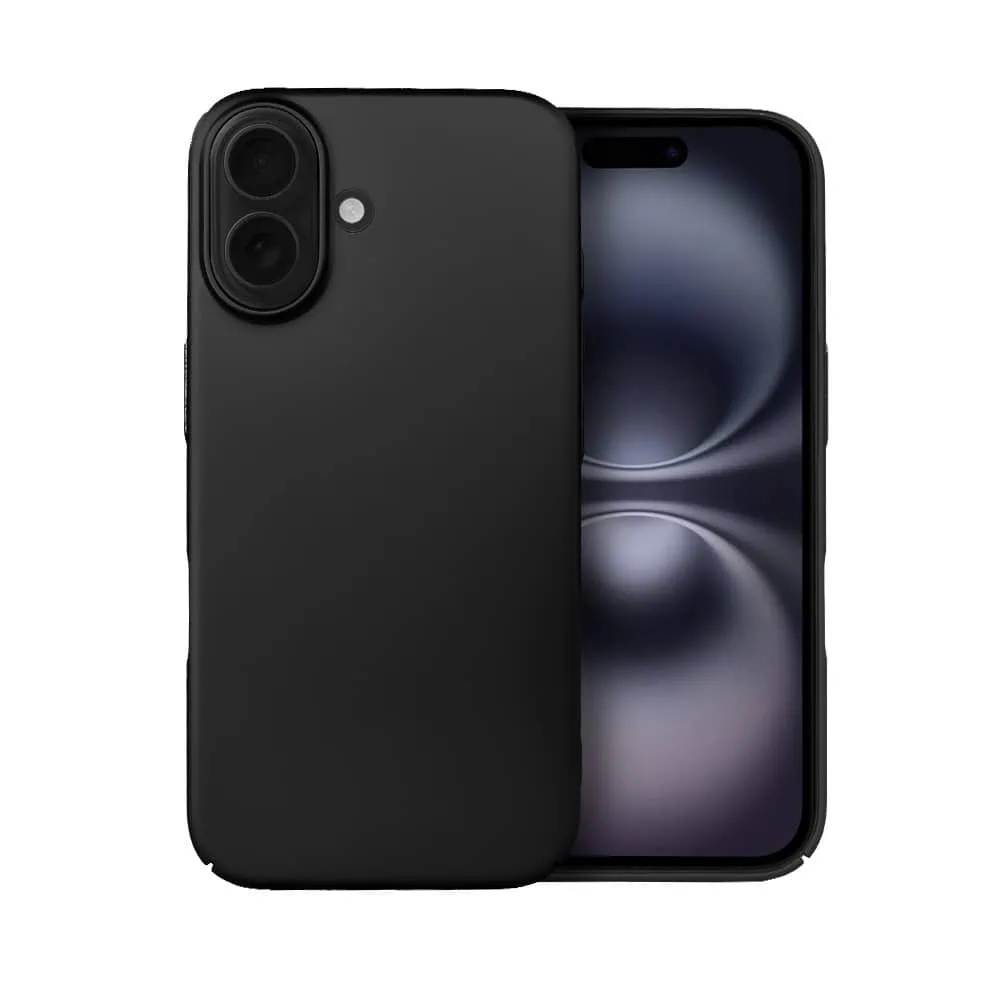 Etui do iPhone 16 Plus Skin Matt satynowe ultra cienkie, czarne