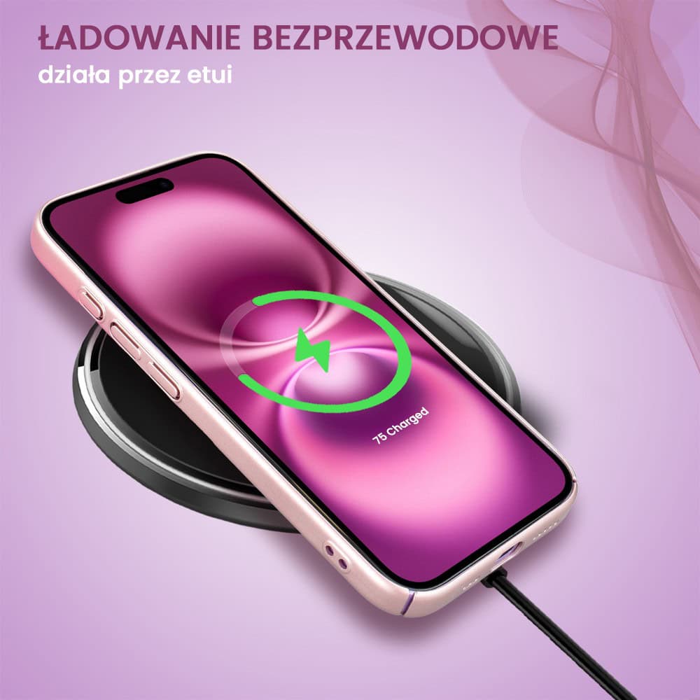 Etui do iPhone 16 Plus Skin Matt satynowe ultra cienkie, różowe (OUTLET)