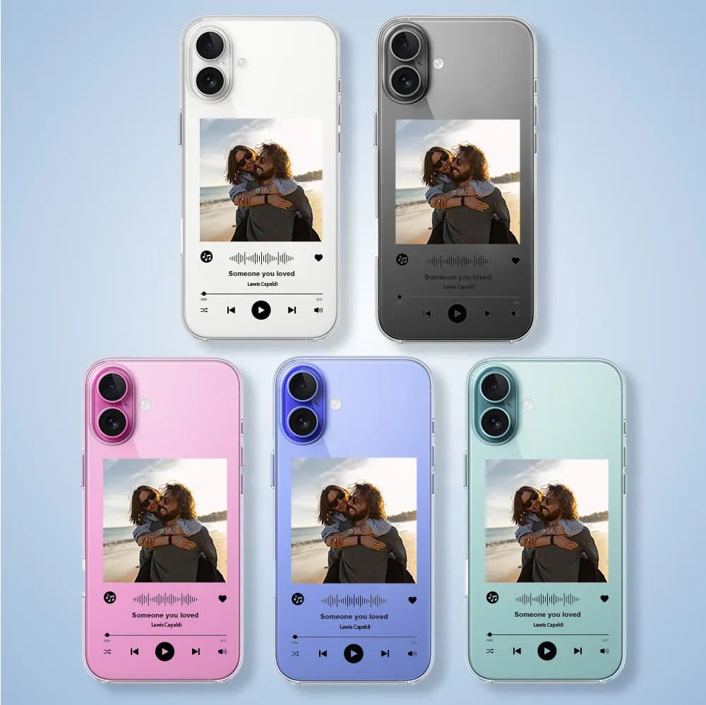 Etui do iPhone 16, z własnym zdjęciem, upominek, przeźroczyste