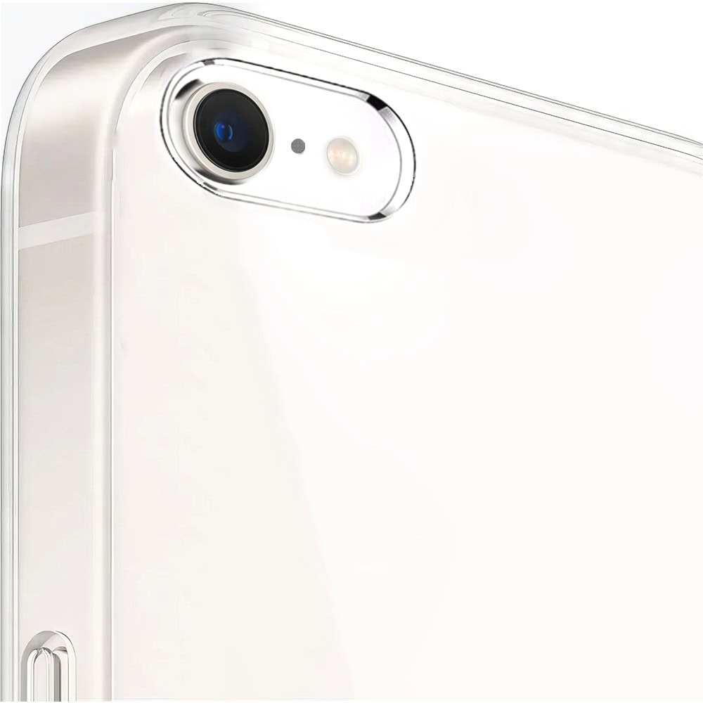 Etui do iPhone SE2022/SE2020/8/7 ever CLEAR hybrid odporne na żółknięcie, przeźroczyste
