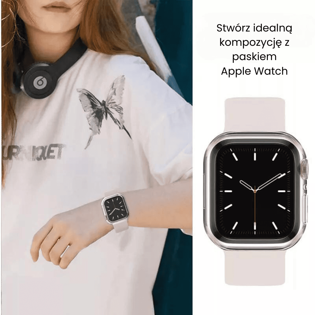 Etui / obudowa do zegarka Apple Watch Ultra 49 mm – przeźroczyste