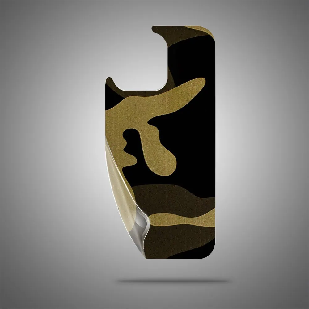 Folia hydrożelowa do iPhone 15 Pro Max na tył ochronna, wzór militarny