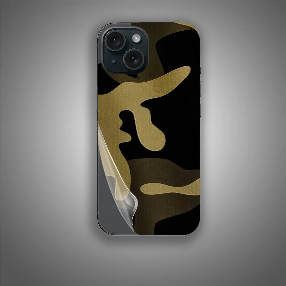 Folia hydrożelowa do iPhone 14 na tył ochronna, wzór militarny