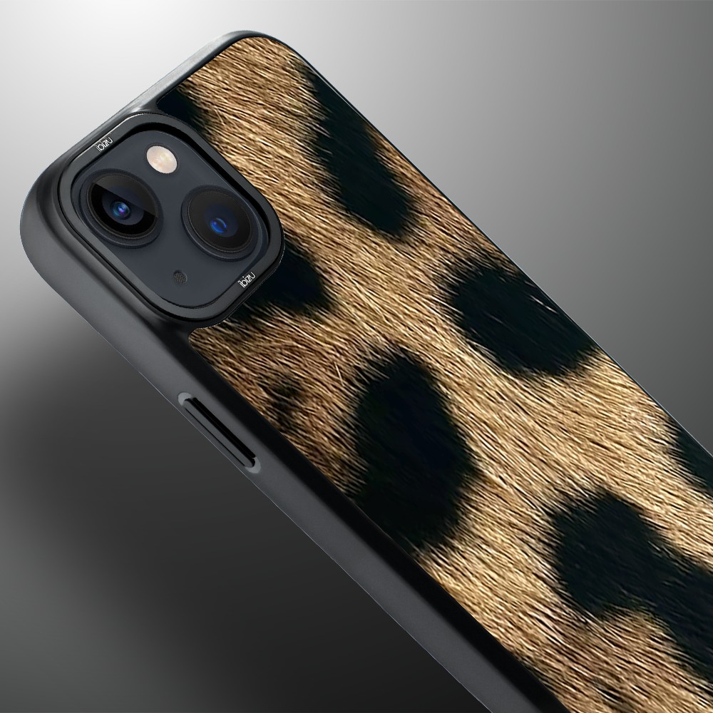 Etui do iPhone 14 Plus IBIZU DropGuard Matt z MagSafe, Zew Natury, Lampart