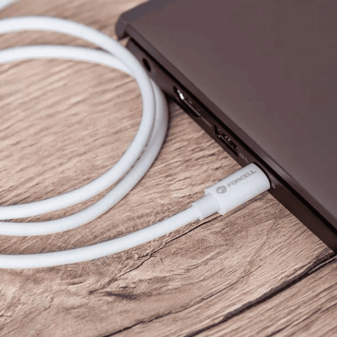 Kabel 2xUSB Typ C do iPhone 15/16, tableta, laptopa, PD100W, szybkie ładowanie, 3 metry, biały