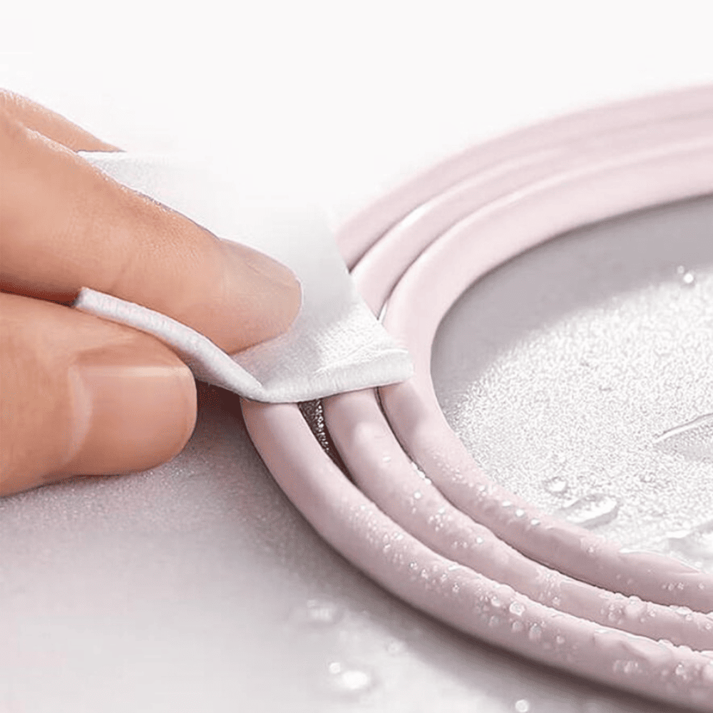 Kabel 2xUSB Typ C do iPhone 15/16, tableta, laptopa, PD60W, szybkie ładowanie, 1 metr, różowy