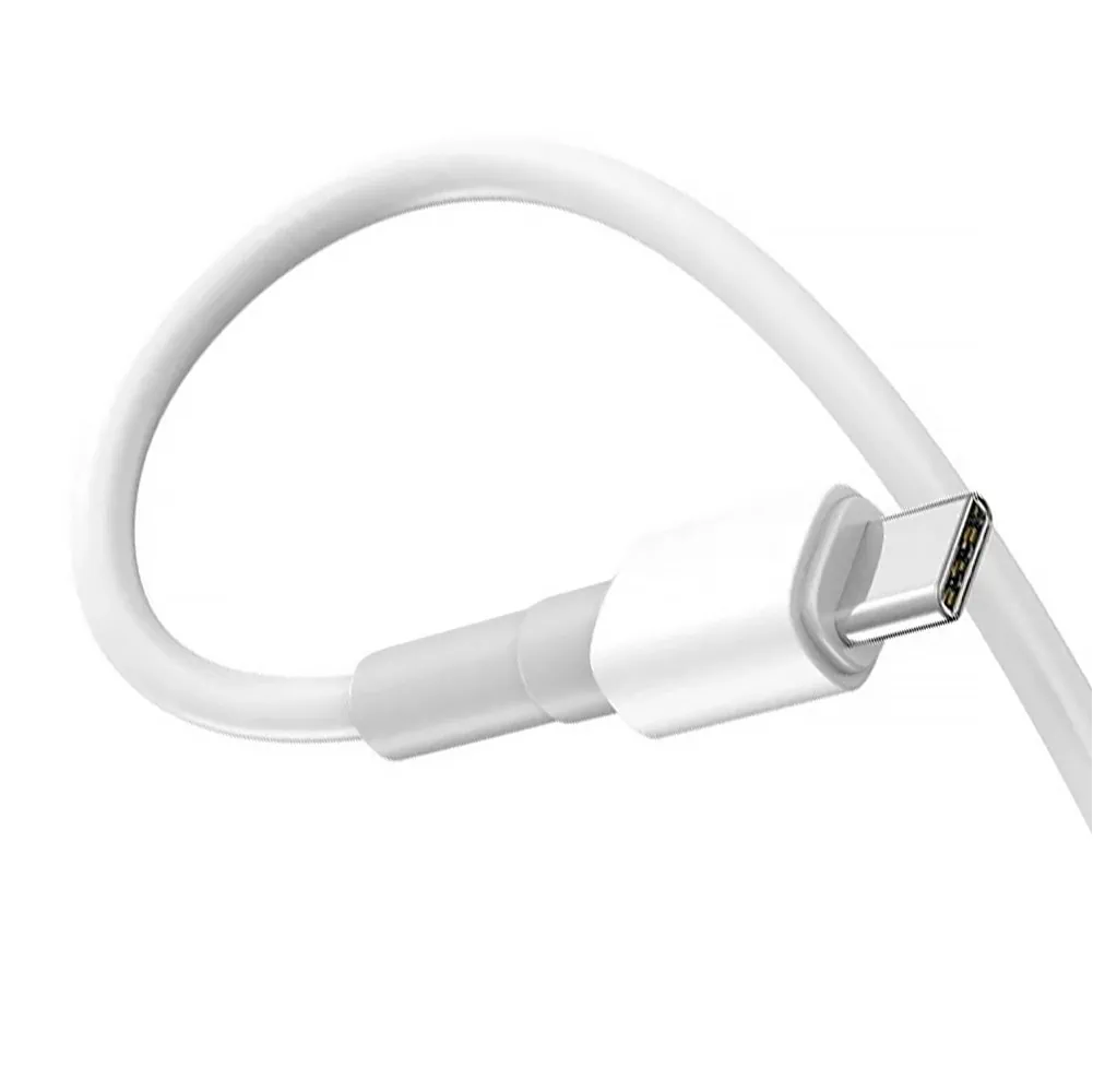 Kabel 2xUSB Typ C do iPhone 15/16, tabletu, laptopa, PD120W, szybkie ładowanie, 1 metr, biały