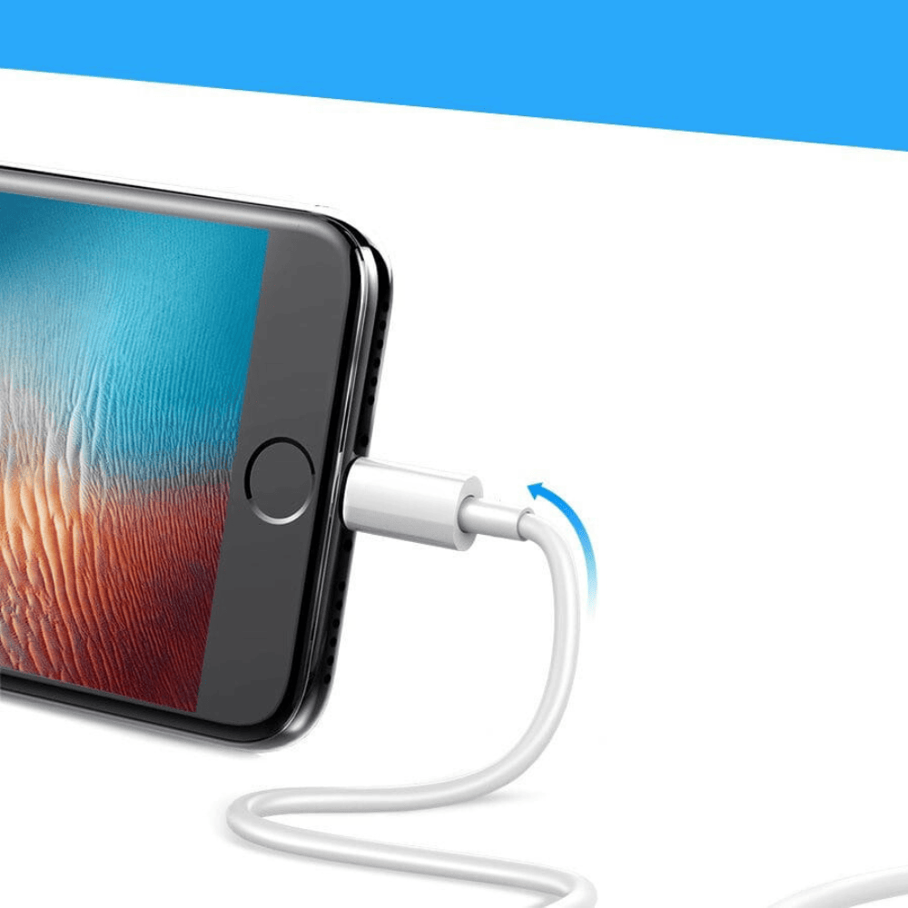 Kabel USB – Lightning, dedykowany do iPhone SE/8/X/XR/XS/11/12/13/14, długi, 2 metry, biały
