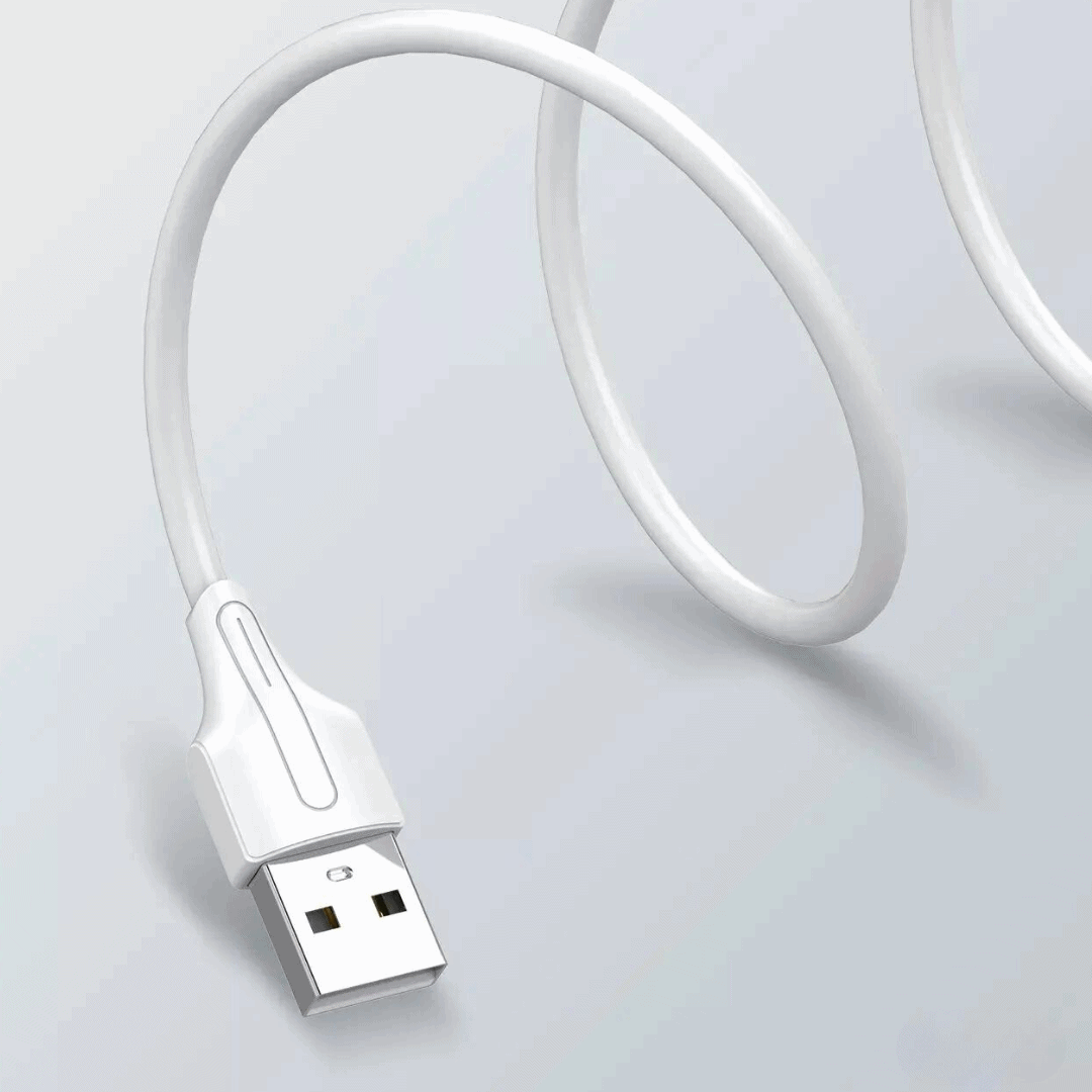Kabel USB – USB Typ C, do iPhone 15, tableta, laptopa, szybkie ładowanie, 3 metry, biały