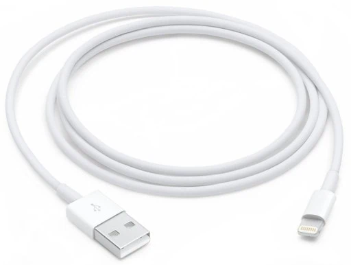 Kabel USB – Lightning, do iPhone SE/8/X/XR/XS/11/12/13/14, 1 metr, biały