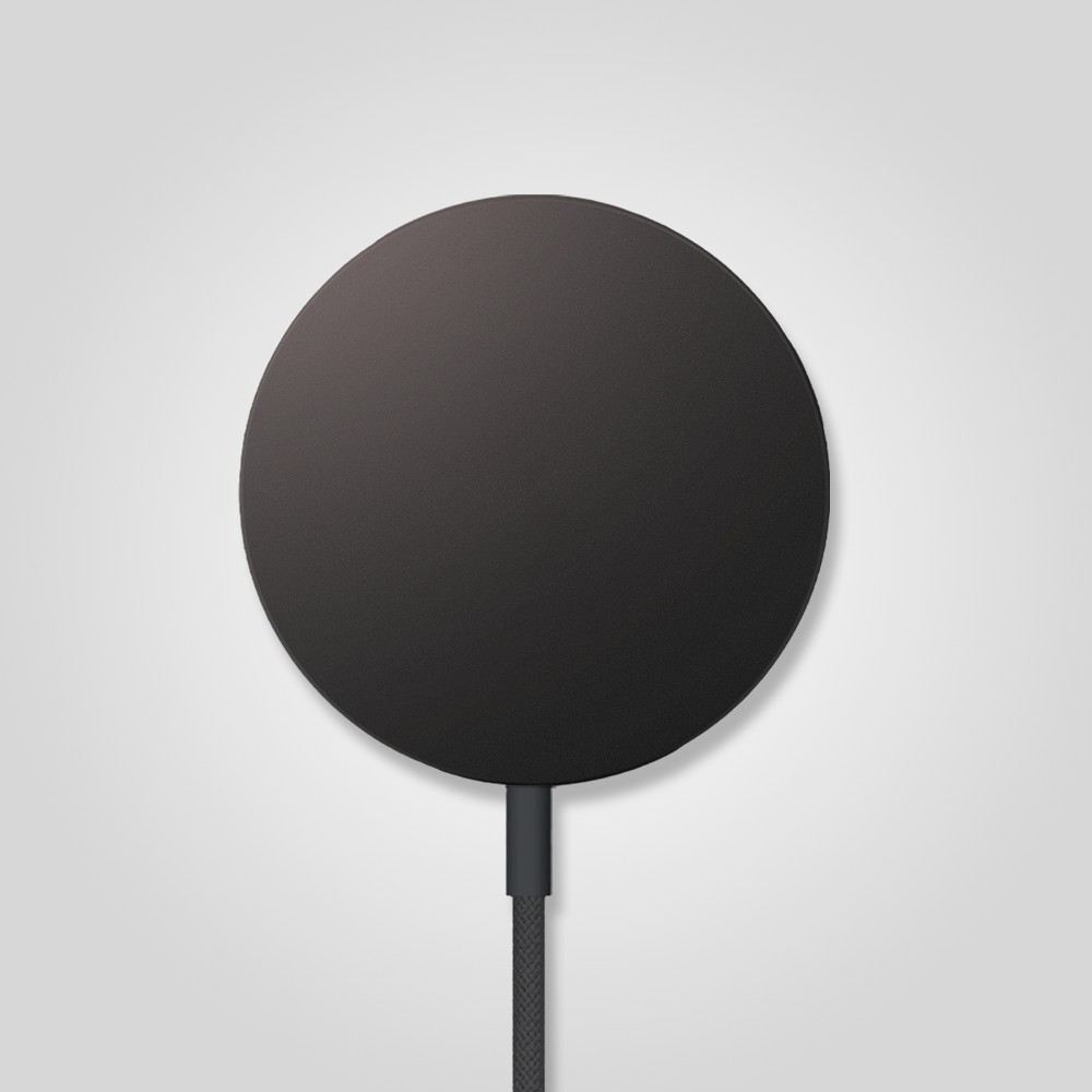 Ładowarka bezprzewodowa, magnetyczna do MagSafe iPhone 16/15/14/13/12 (Mini/Plus/Pro/Pro Max),15W, czarna