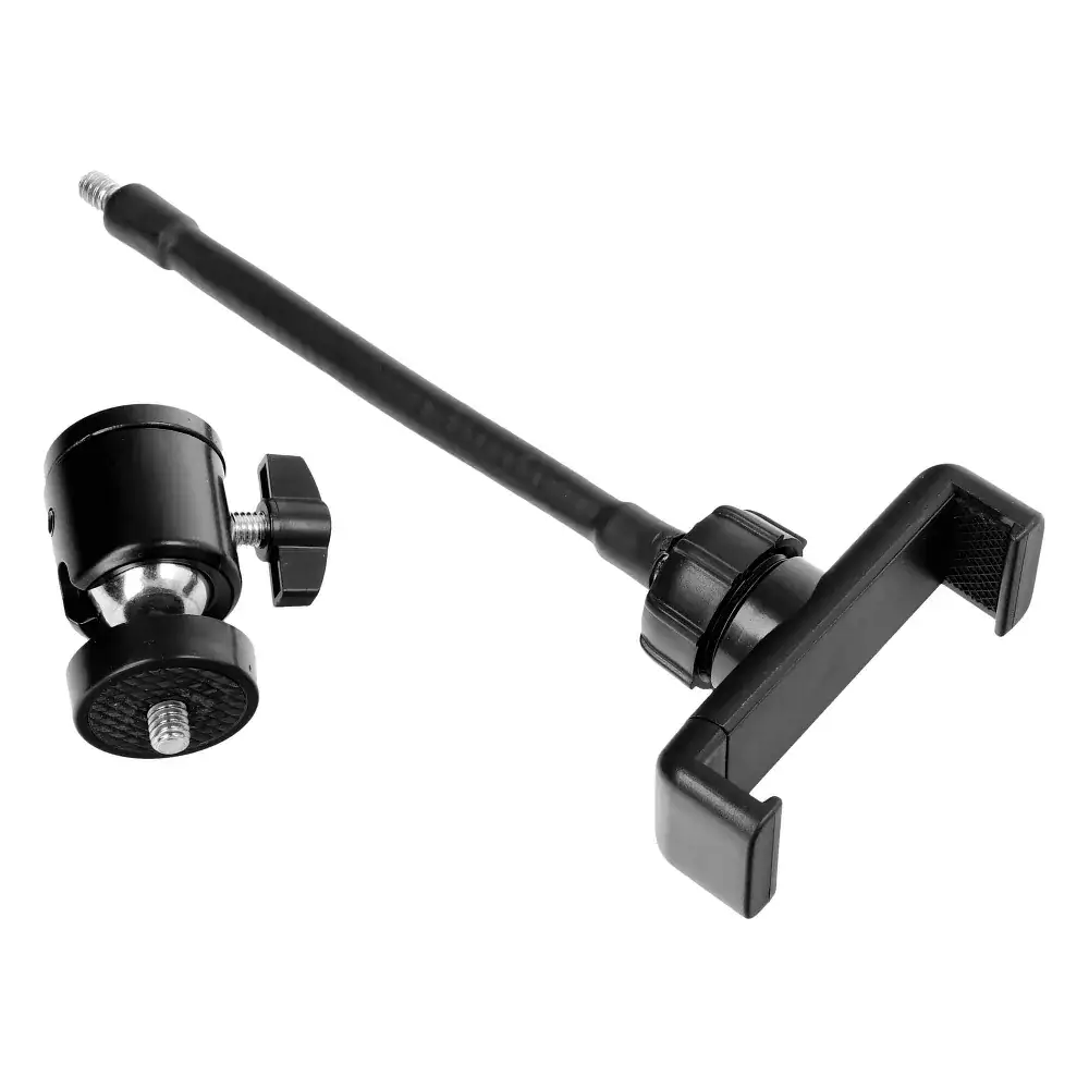 Lampa pierścieniowa, doświetlająca ze stojakiem i pilotem