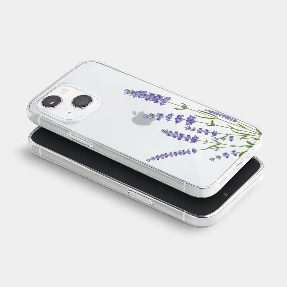 Etui do iPhone 13 Mini, lawenda