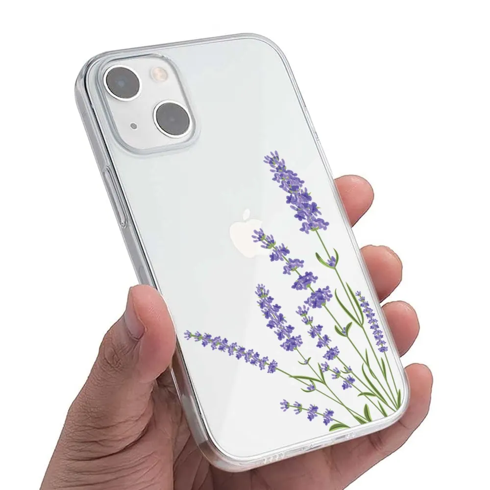 Etui do iPhone 13 Mini, lawenda