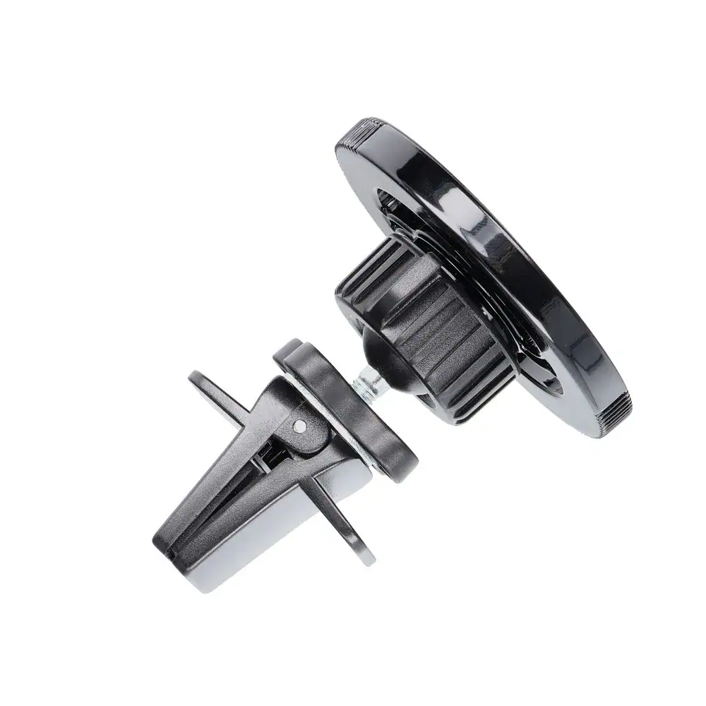 Magnetyczny uchwyt samochodowy z MagSafe do telefonu, do kratki wentylacyjnej, czarny