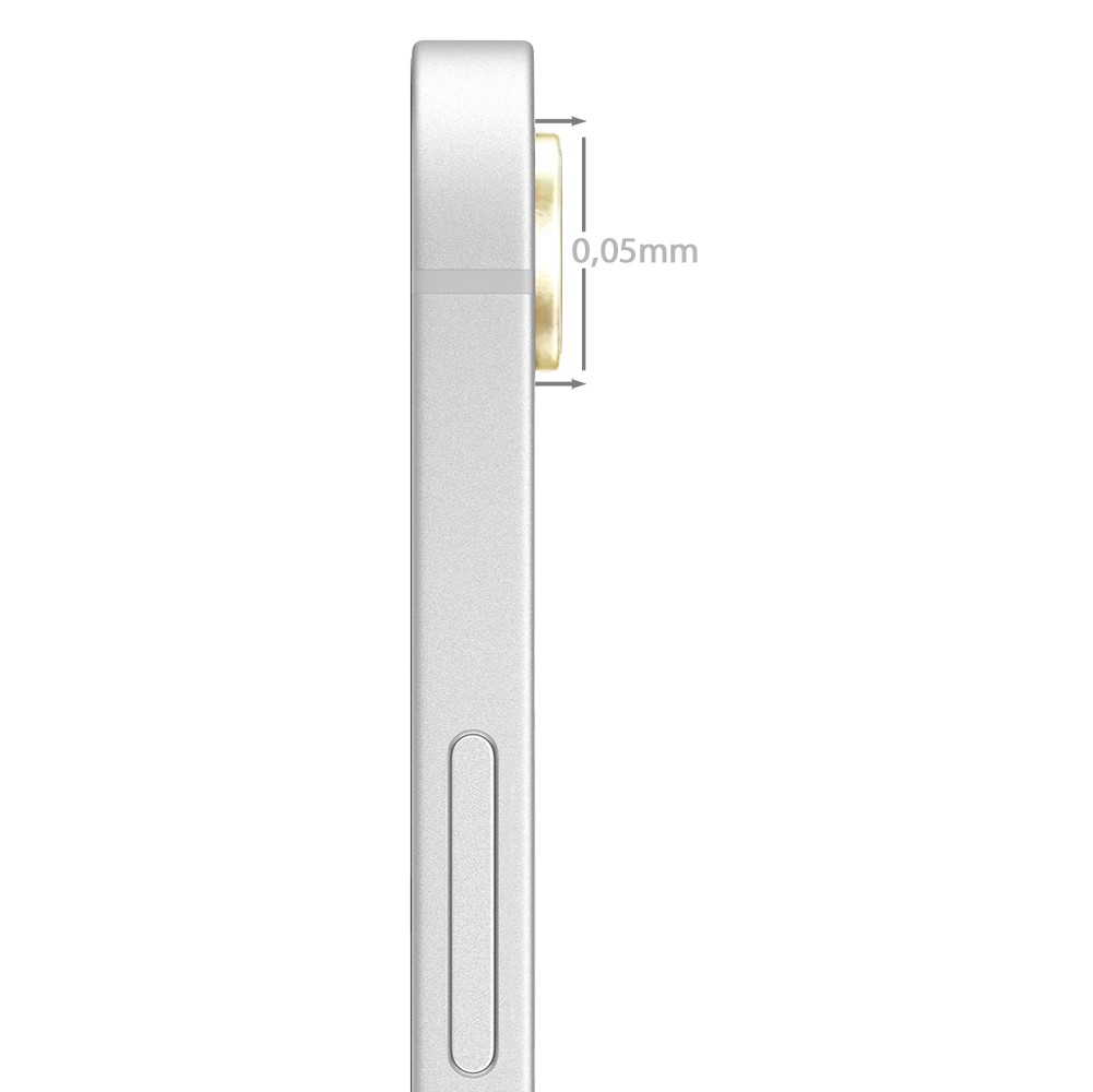 Metalowa osłona obiektywów szkło na aparat iPhone 16e, złota