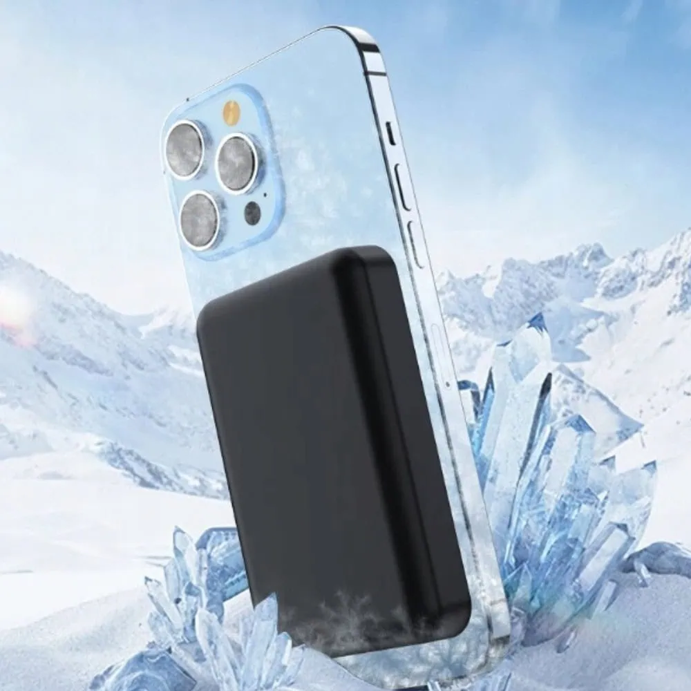 Power Bank 10000mAh do iPhone z MagSafe magnetyczna, szybka ładowarka bezprzewodowa, czarny