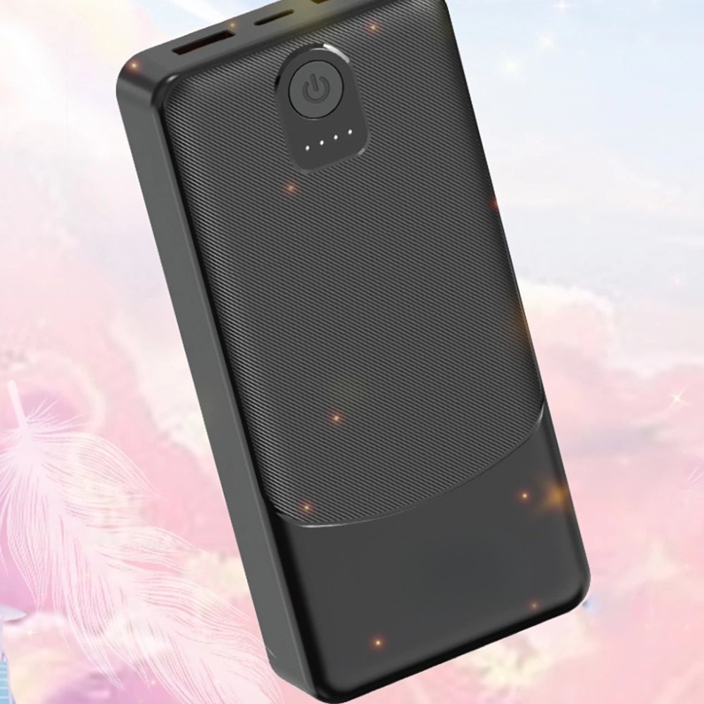 Powerbank 20000 mAh 2w1 (2xUSB), czarny