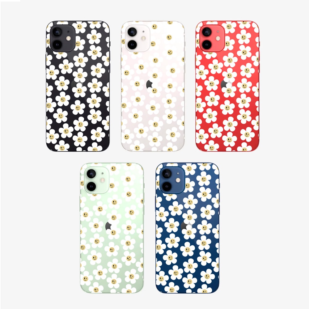 Etui do iPhone 12 Mini, rumianek