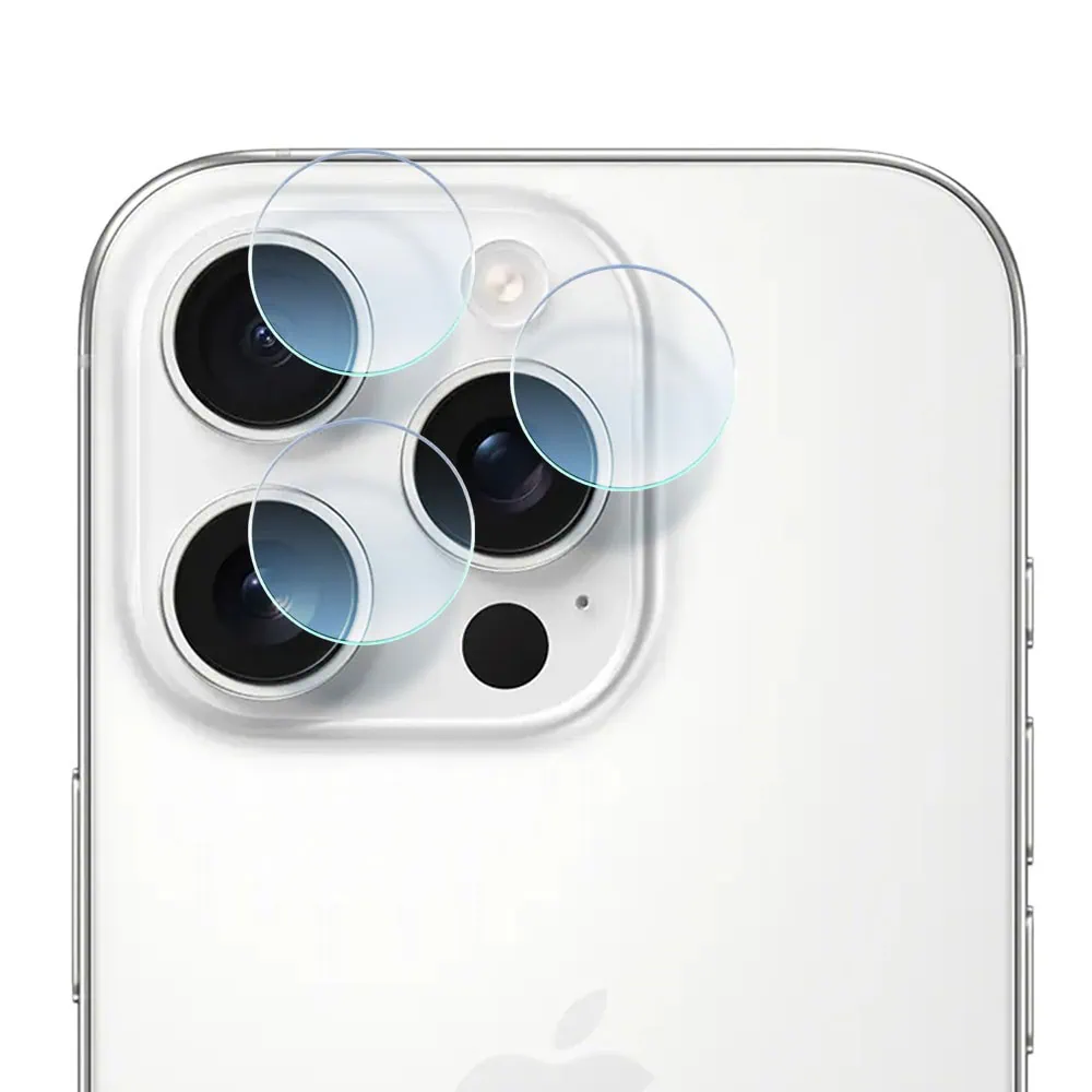 Szkło hartowane do iPhone 16 Pro Max na aparat, kamerę hybrydowe