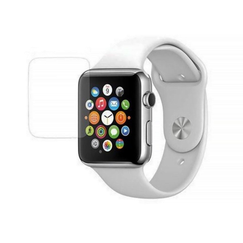 Szkło hartowane wzmocnione full touch na ekran zegarka Apple Watch 1/2/3 38mm
