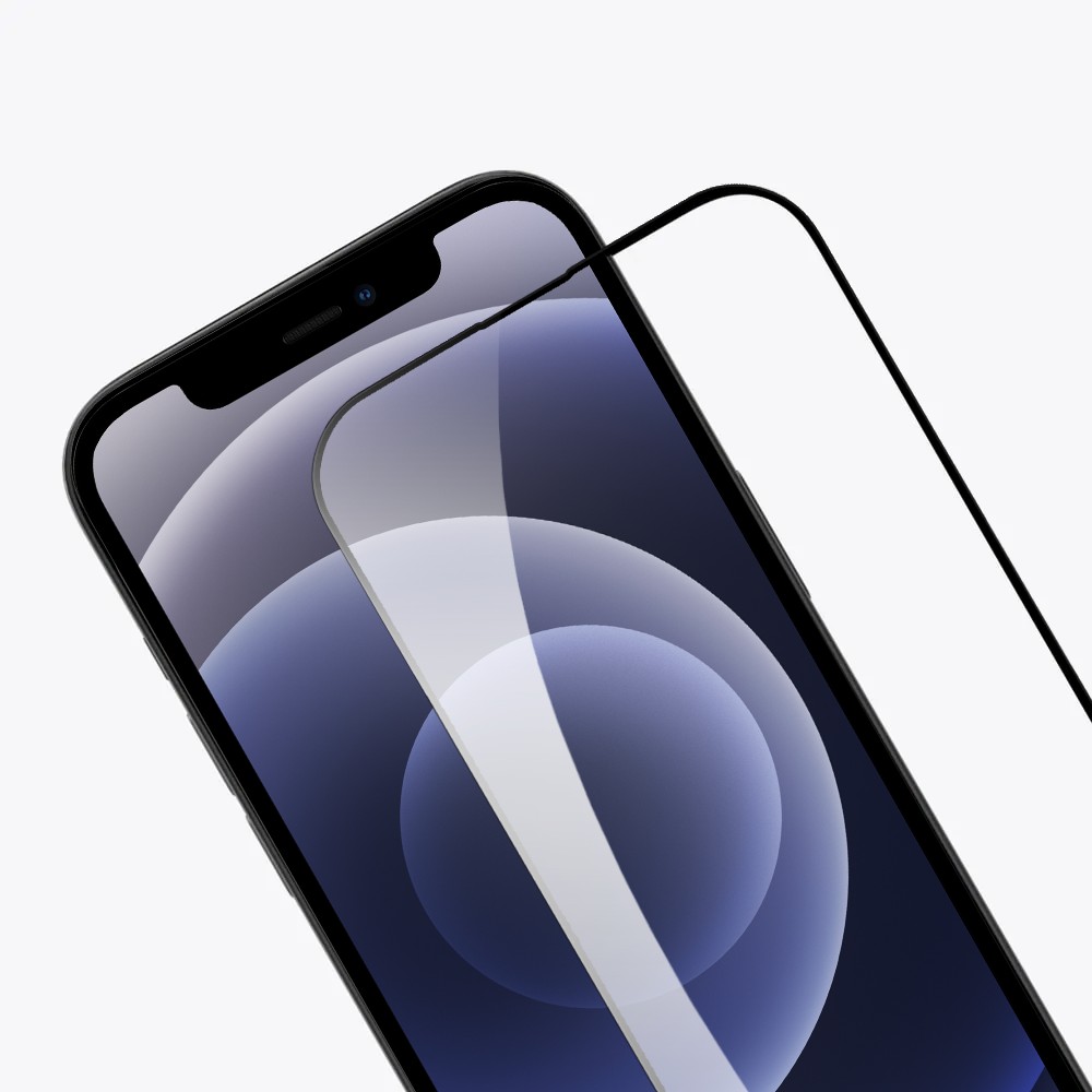 Szkło najtrwalsze kompozytowe z powłoką ceramiczną na cały ekran 5D z ramką do iPhone 12 Mini