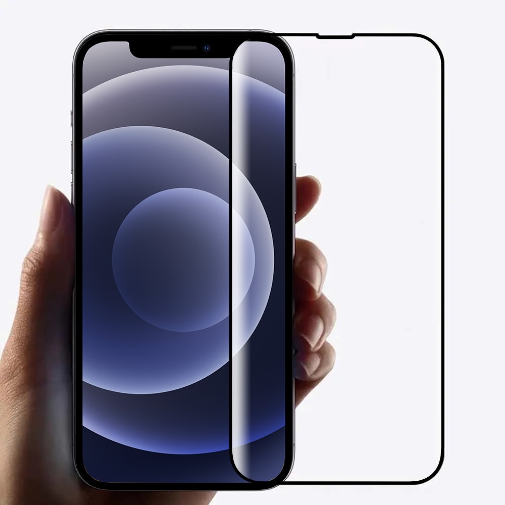 Szkło najtrwalsze kompozytowe z powłoką ceramiczną na cały ekran 5D z ramką do iPhone 12 Mini