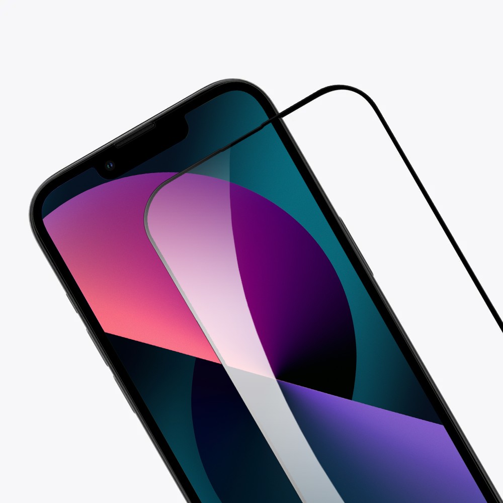 Szkło najtrwalsze kompozytowe z powłoką ceramiczną na cały ekran 5D z ramką do iPhone 13