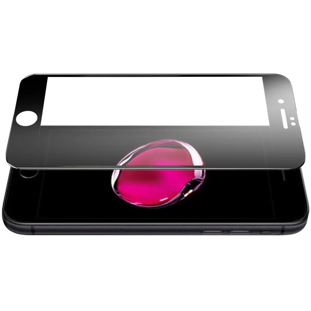 Szkło najtrwalsze kompozytowe z powłoką ceramiczną na cały ekran 5D z ramką do iPhone 7Plus/8Plus