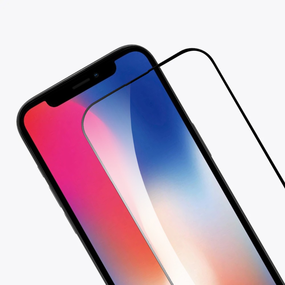 Szkło najtrwalsze kompozytowe z powłoką ceramiczną na cały ekran 5D z ramką do iPhone X/XS
