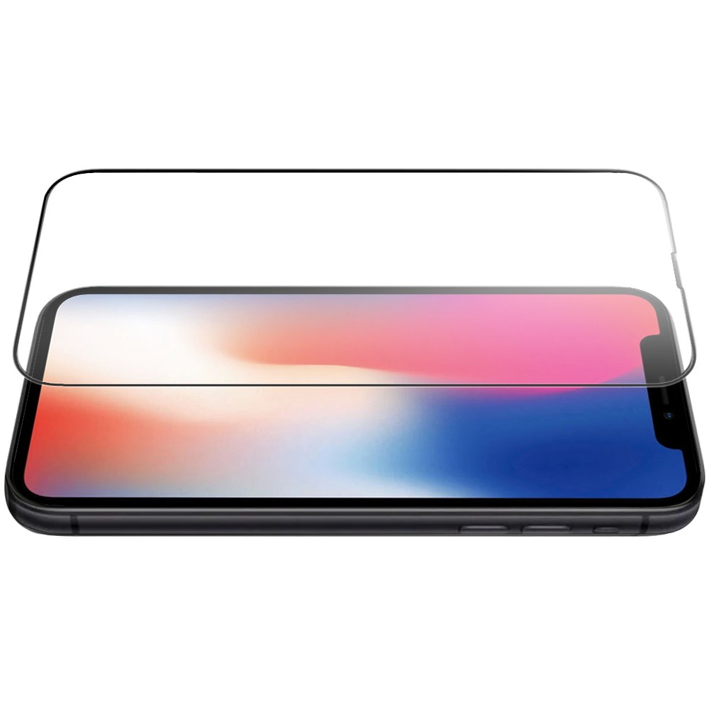 Szkło najtrwalsze kompozytowe z powłoką ceramiczną na cały ekran 5D z ramką do iPhone X/XS