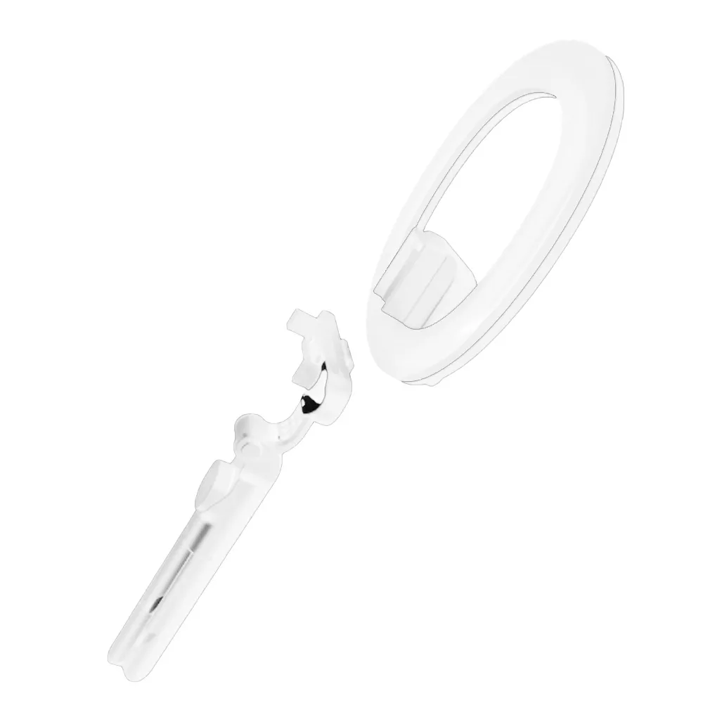 Uchwyt z lampą 5w1 selfie, statyw tripod, lampa LED, lampa doświetlająca, pilot bluetooth