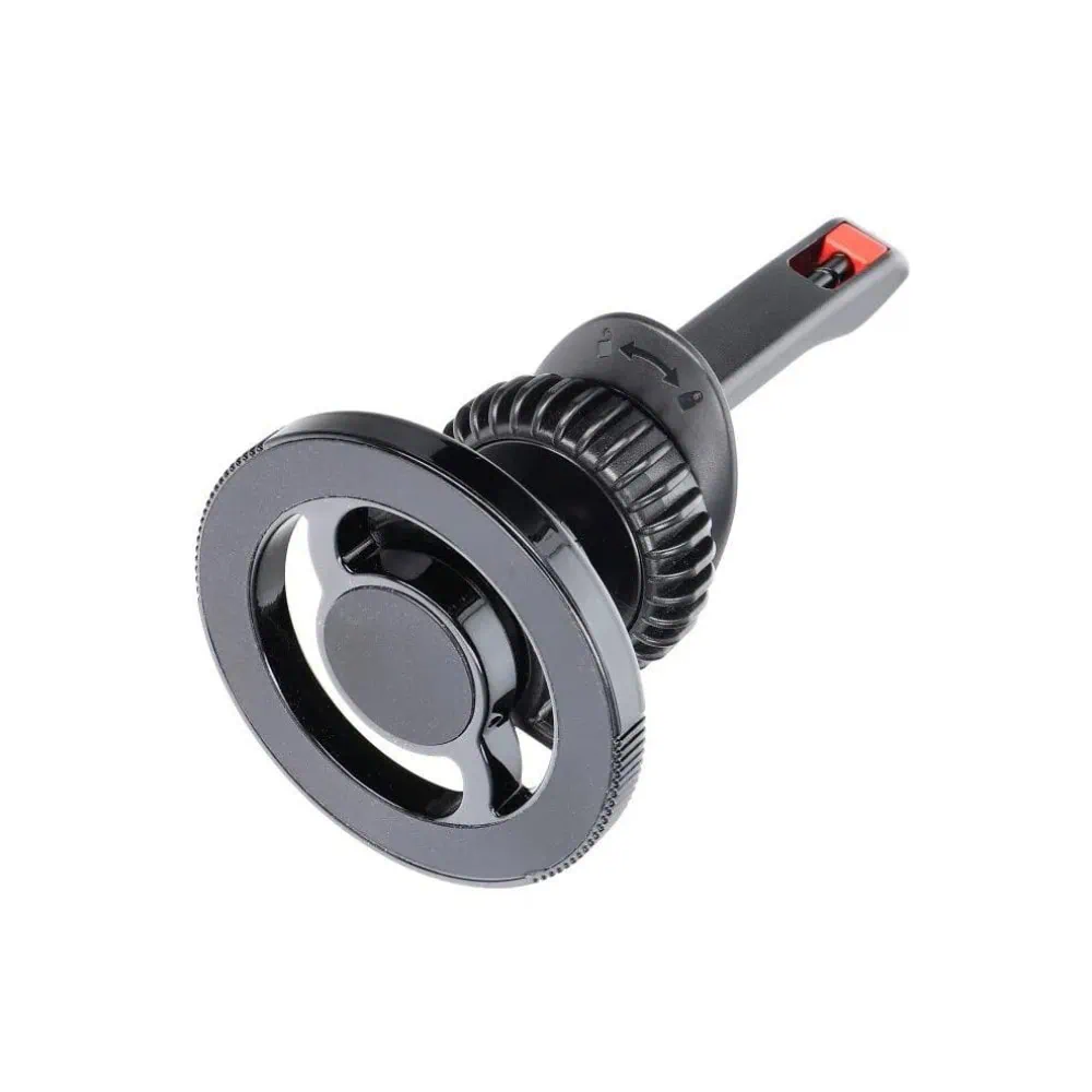 Uchwyt samochodowy magnetyczny, kompatybilny z Magsafe, do kratki, czarny