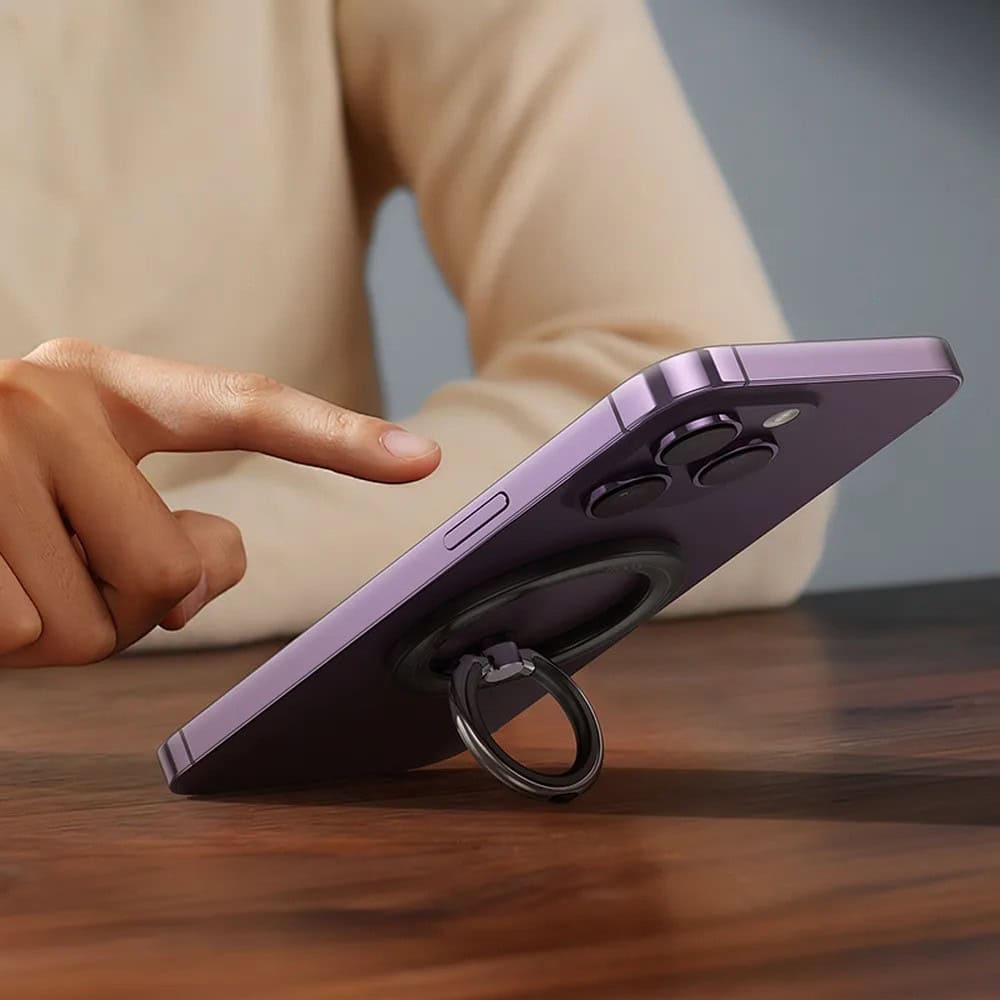 Uchwyt typu ring z funkcją MagSafe, czarny