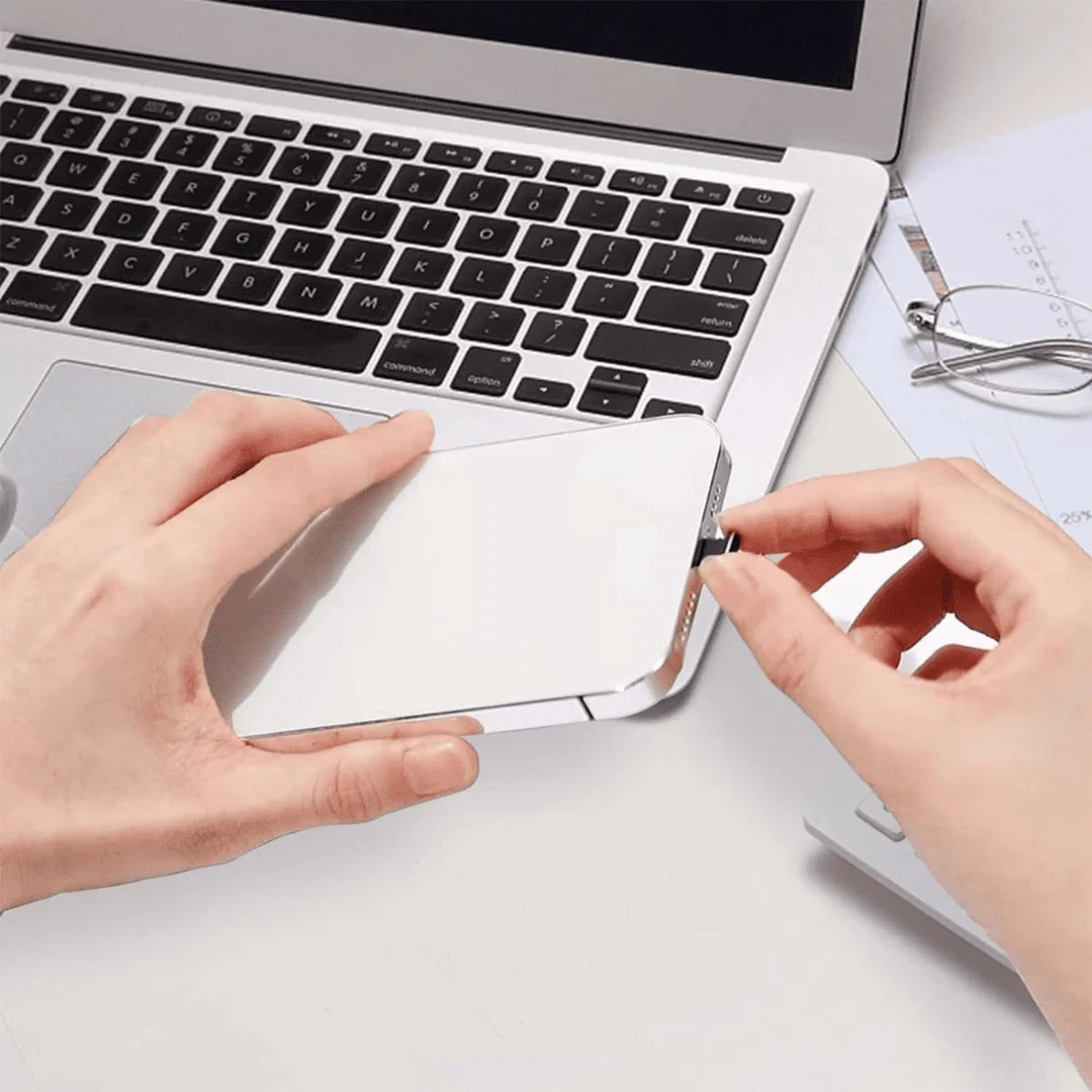 Zaślepka USB typ C, zatyczka portu ładowania do iPhone 15/16 (wszystkie modele), 3 sztuki w zestawie, czarna